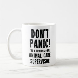 Taza De Café Supervisor de Atención a Animales