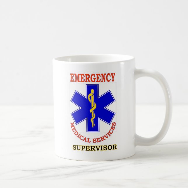 TAZA DE CAFÉ SUPERVISOR DE EMS (Derecha)