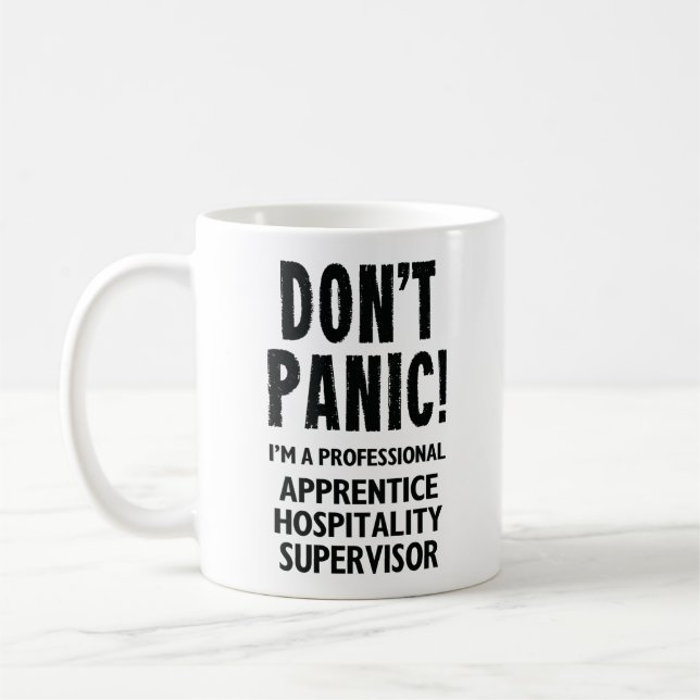 Taza De Café Supervisor de Hospitalidad de Aprendices (Izquierda)