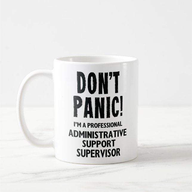 Taza De Café Supervisor de soporte administrativo (Izquierda)