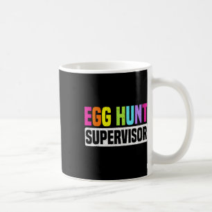 Taza De Café Supervisora de búsqueda de huevos Divertida fiesta