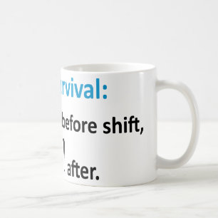 Taza De Café Supervivencia de la enfermera