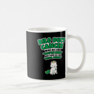 Taza De Café Superviviente de cáncer de conducto - Conciencia d