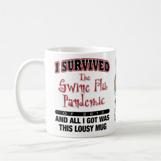 Taza De Café Superviviente de la gripe de los cerdos