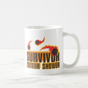 Taza De Café Superviviente de la lluvia de meteoritos