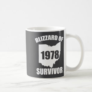 Taza De Café Superviviente de la ventisca de 1978 Divertido inv
