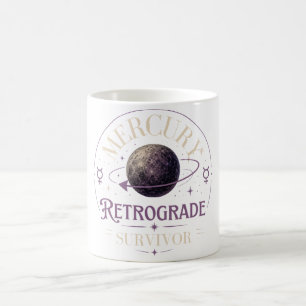 Taza De Café Superviviente de Mercurio retrógrado