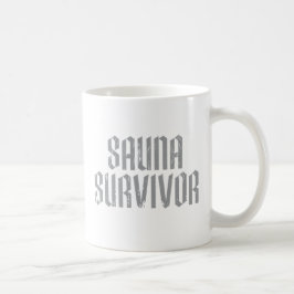 Taza De Café Superviviente de sauna 06