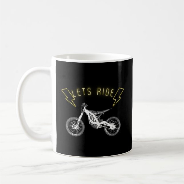 Taza De Café Sur Ron Lets Ride (Izquierda)