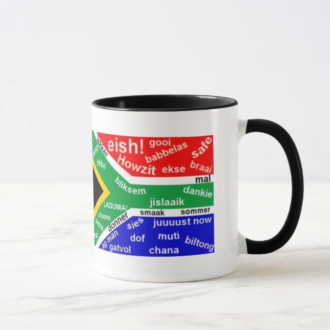Taza de café surafricana del argot - (Derecha)