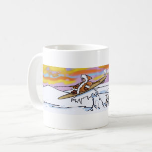 Taza De Café Surf Alaska mug