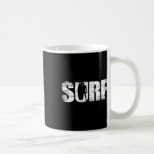 Taza De Café Surf - Aspecto Distorsionado De Surf Para Surfista