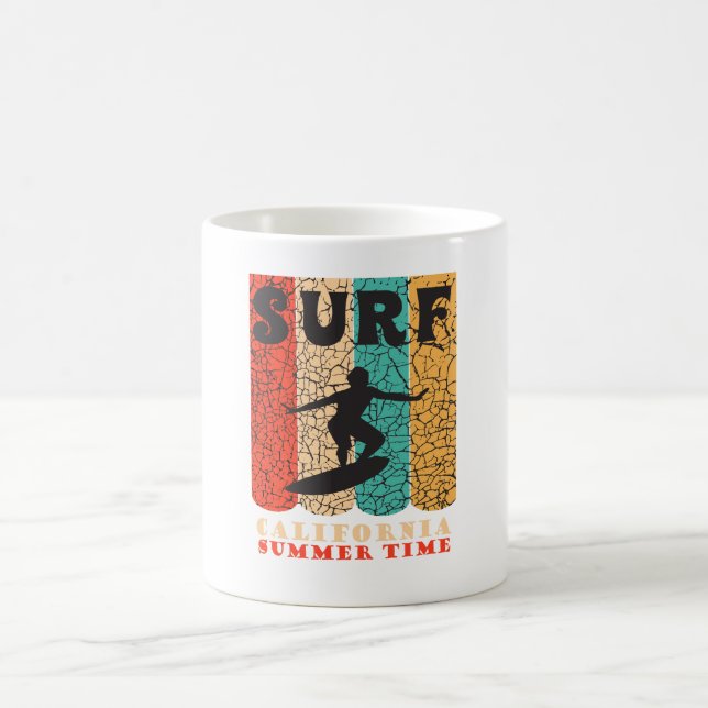 Taza De Café Surf California (Centro)