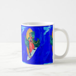 Taza De Café surf nuns coffee mug