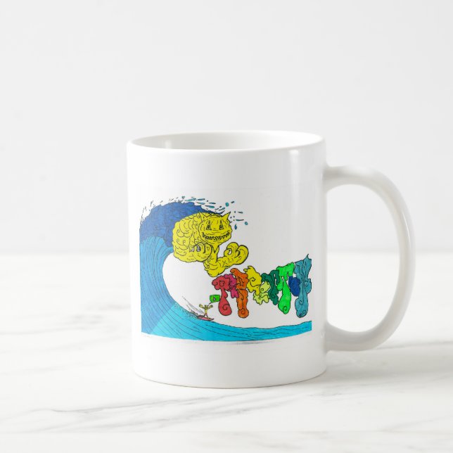 Taza De Café surf percenteno (Derecha)