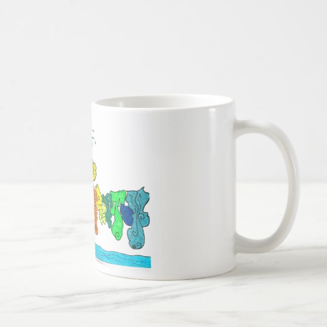 Taza De Café surf percenteno (Derecha)