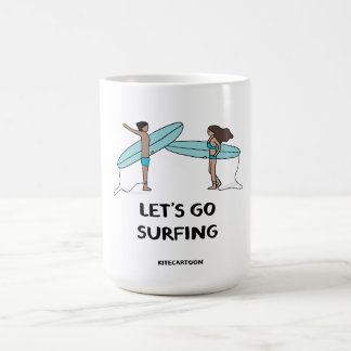 Taza De Café Surf/Surf - Vamos a surfear