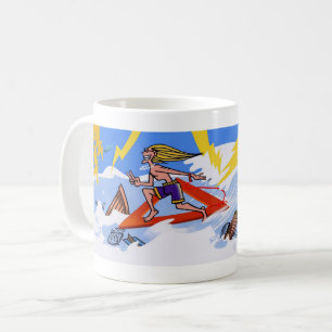 Taza De Café Surf The Bermuda Triangle mug