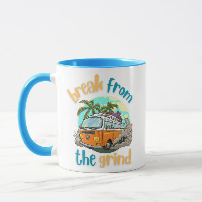 Taza de café Surf Van (Izquierda)