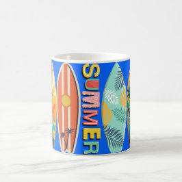 Taza De Café Surfboard de verano interminable