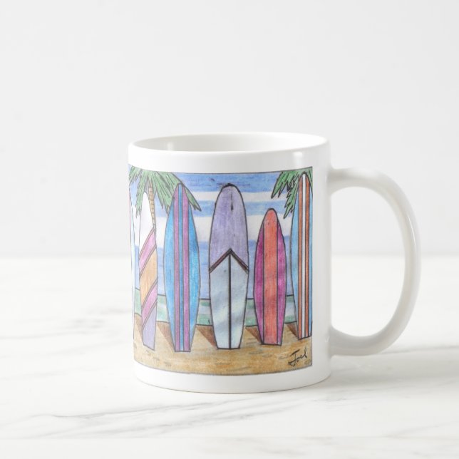 TAZA DE CAFÉ SURFBOARDS (Derecha)
