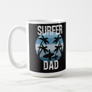 Taza De Café Surfer Dad