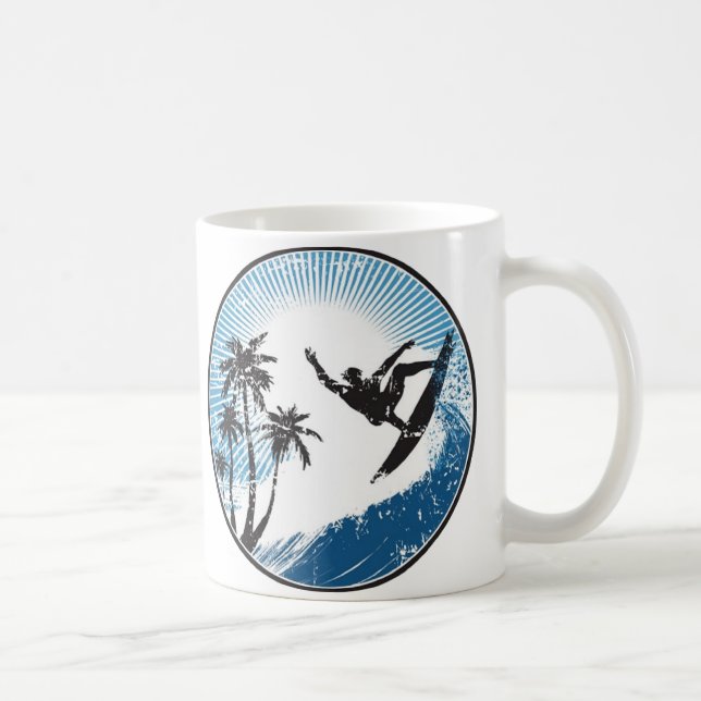 Taza De Café Surfing (Derecha)