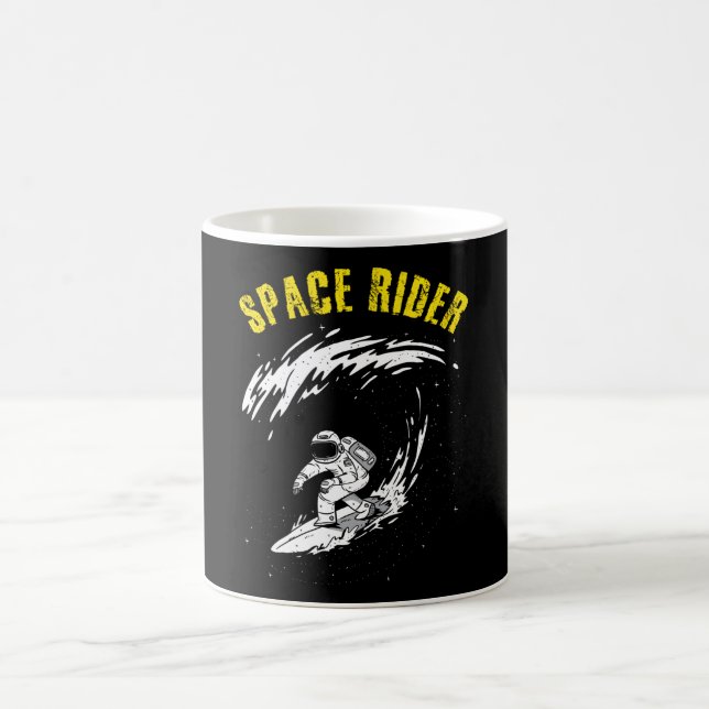Taza De Café Surfing Astronauta Space Rider