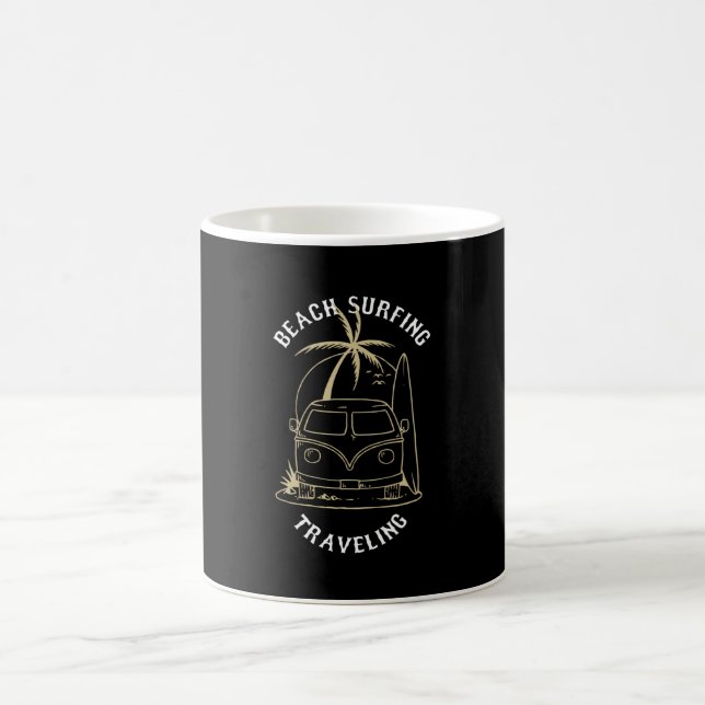 Taza De Café Surfing Beach (Centro)