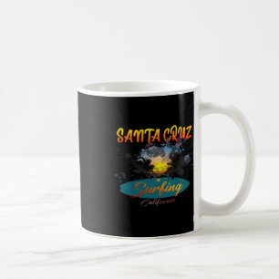 Taza De Café Surfing California Santa Cruz
