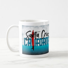 Taza De Café Surfing de Santa Cruz California