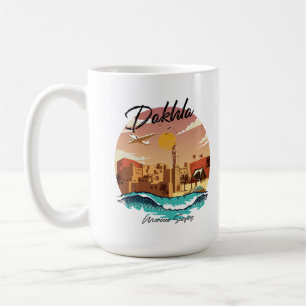 Taza De Café Surfing en Dakhla Marruecos
