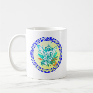 Taza De Café Surfing Poseidon