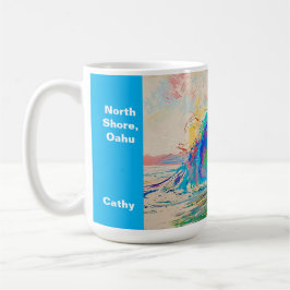 Taza De Café Surfing the Barrel