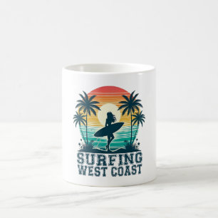 Taza De Café Surfing West Coast