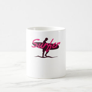 Taza De Café Surfista