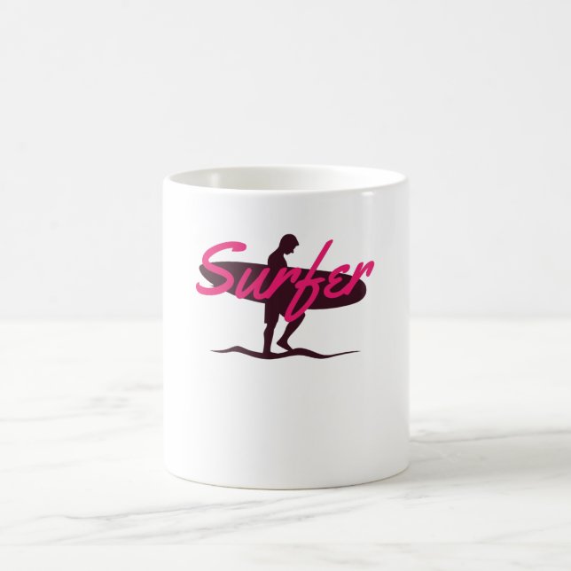 Taza De Café Surfista (Centro)