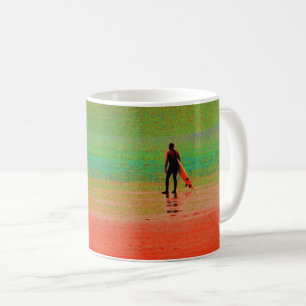 Taza De Café Surfista de Cornwall