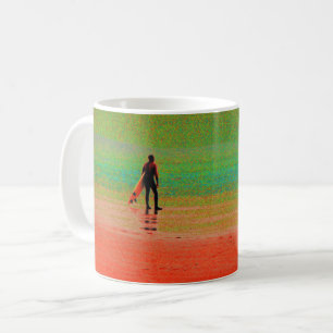 Taza De Café Surfista de Cornwall