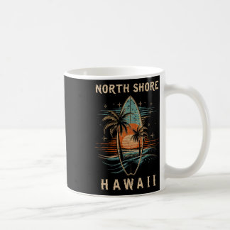 Taza De Café Surfista North Shore Hawái Tabla De Surf Surfing