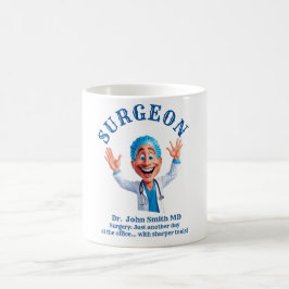 Taza De Café surgeon doctor medical gown operating room