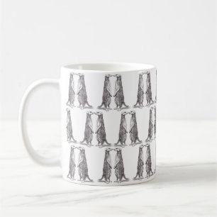 TAZA DE CAFÉ SURICATA. MEERKAT. - PATTERN