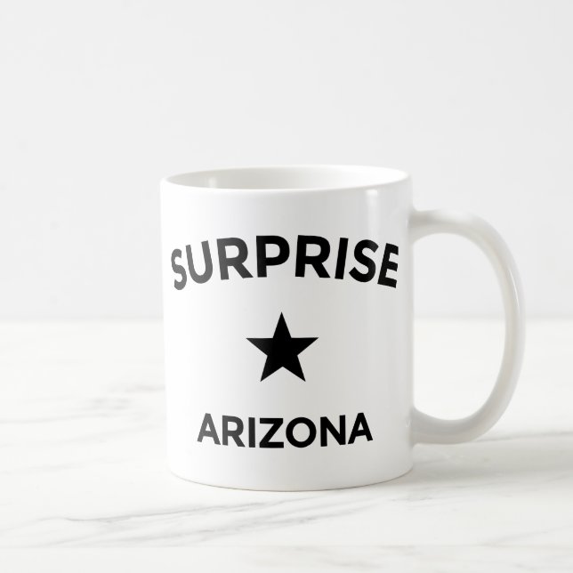 Taza De Café Surprise Arizona Mug (Derecha)