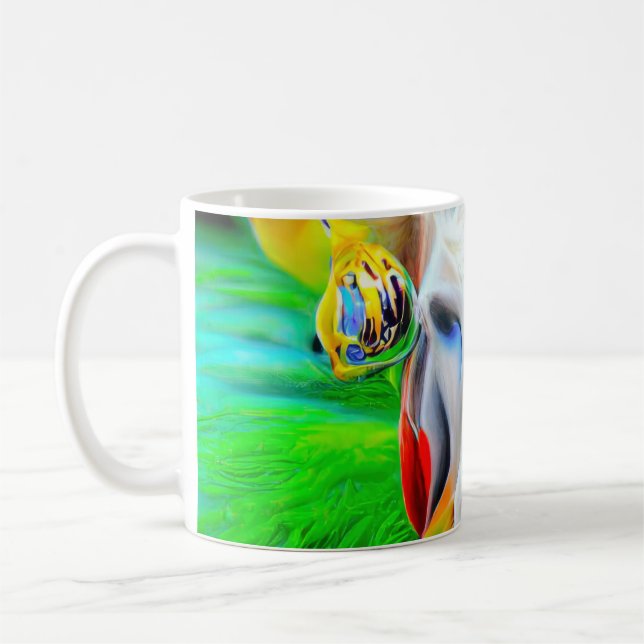 Taza De Café Surreal Farm Art (Izquierda)