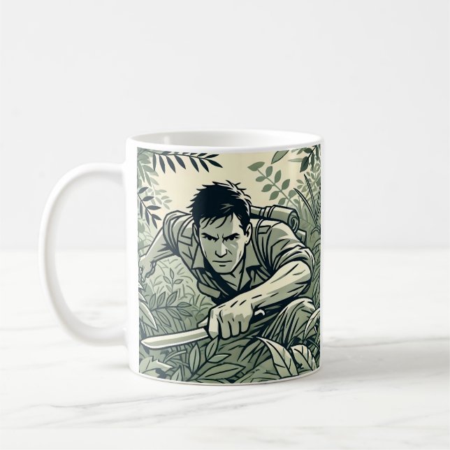 Taza De Café Survivalist Spirit (Izquierda)