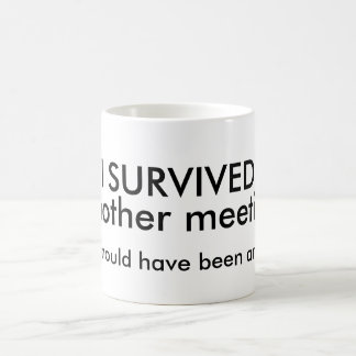 Taza De Café Survived mitin Coffee Mug