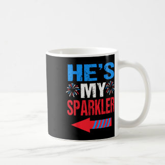 Taza De Café Sus Camisetas y las suyas del 4 de julio Parejas e