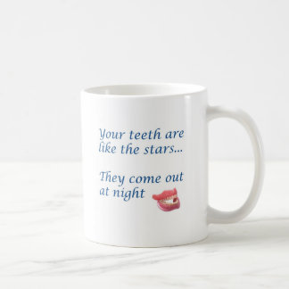 Taza De Café sus dientes son como las estrellas