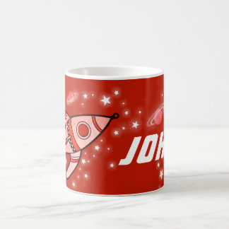 Taza De Café sus niños rojos (del espacio conocido de la letra