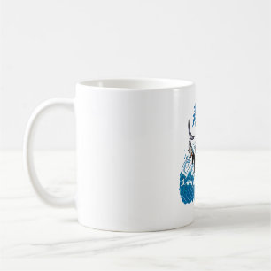 Taza De Café Sushi atuna en la ola